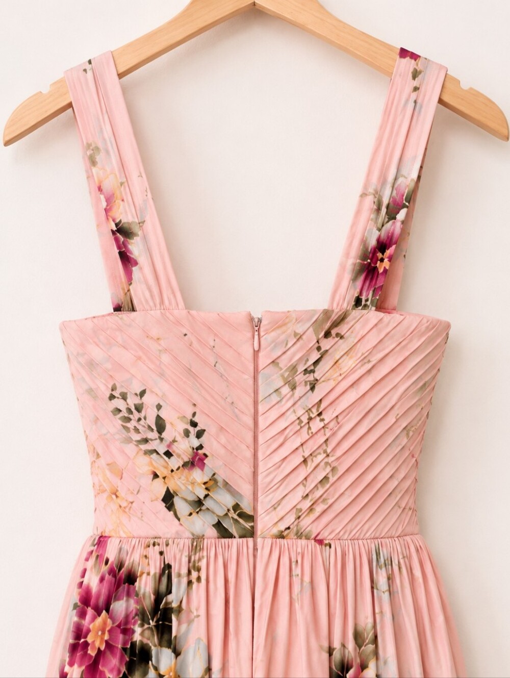 Plum Pretty Sugar | Floral Maxi Dress | Size 10 Removable Straps Pink Romantic - Picture 6 of 10